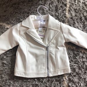 Baby leather jacket